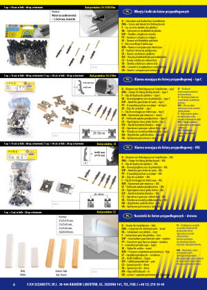  Screws and dowels for Skirting boards